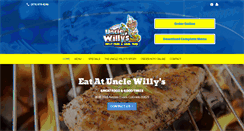 Desktop Screenshot of eatatunclewillys.com